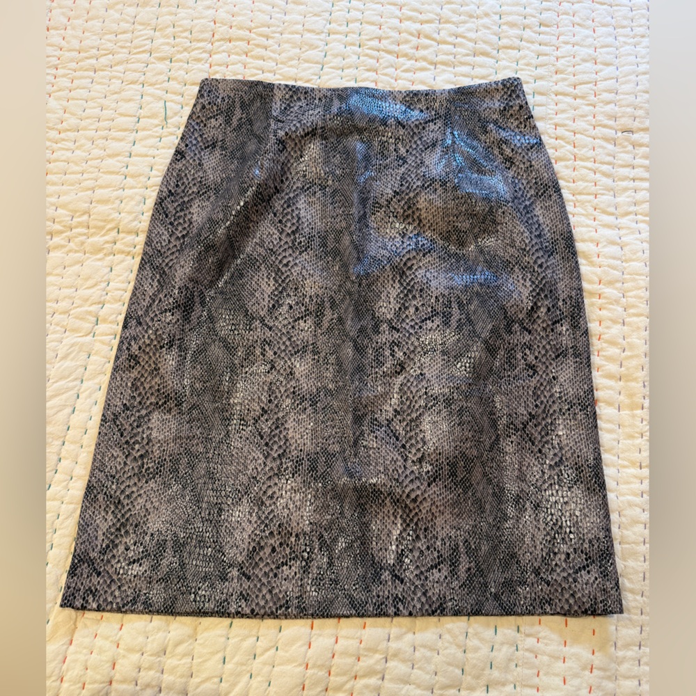Vintage/Retro New York City Design Co. Elegant Snake Print Skirt size 10